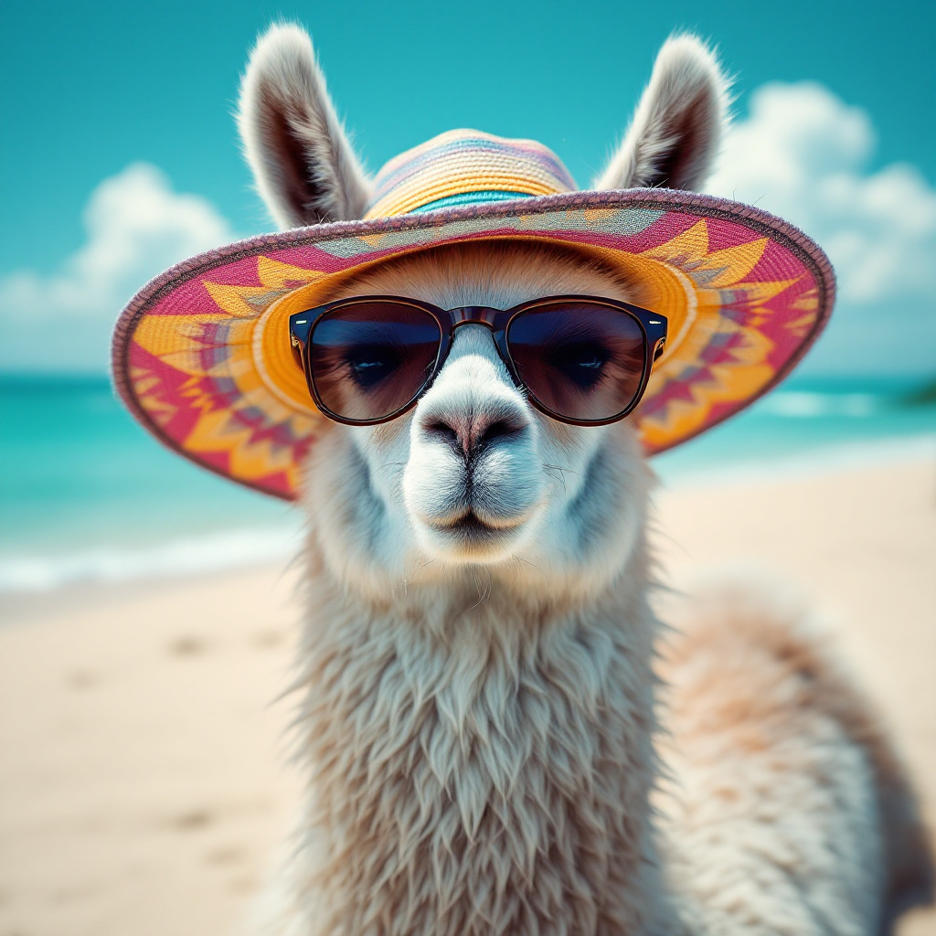 Beach Llama