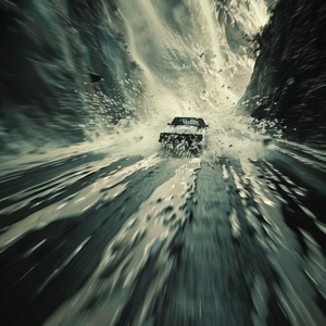 Car Driving | Water Rush