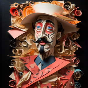 The Hallucinogenic Toreador - Dali | Layered Paper