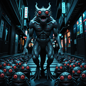 Tokyo Big-Eyed Beast & Minions