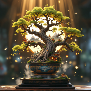 Miniaturized Bonsai World